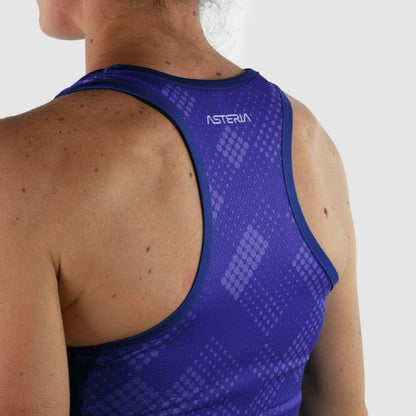 DÉBARDEUR RUNNING FEMME PERFO ARMOS ASTÉRIA VIOLET V-DÉBARDEUR SILA SPORTS 