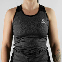 DÉBARDEUR RUNNING FEMME - SILA AZALEA - NOIR femmes - 2687 T-DÉBARDEUR SILA SPORTS 