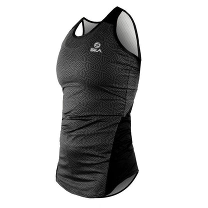 DÉBARDEUR RUNNING FEMME - SILA AZALEA - NOIR femmes - 2687 T-DÉBARDEUR SILA SPORTS XS NOIR 