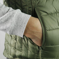 DOUDOUNE sans manches SILA Vert - Femme - 2670 V-DOUDOUNE SILA SPORT 
