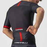 FREE SPEED 2 RACE TOP 8620093-010 | BLACK V-MAILLOT CASTELLI 
