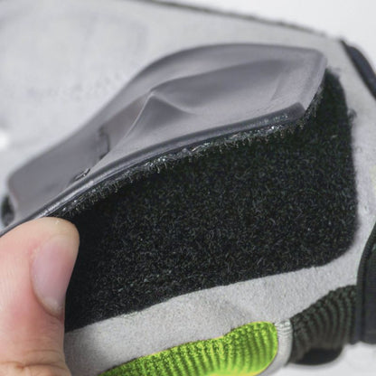 CANARIAM GP RACE C1 SHELL GLOVES GREEN/PINK/PURPLE