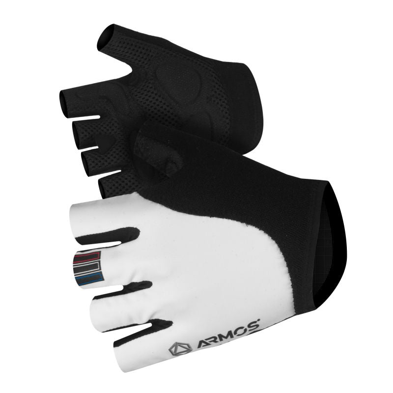 ARMOS MTB GRAVEL GEL+ SHORT GLOVES WHITE 3348