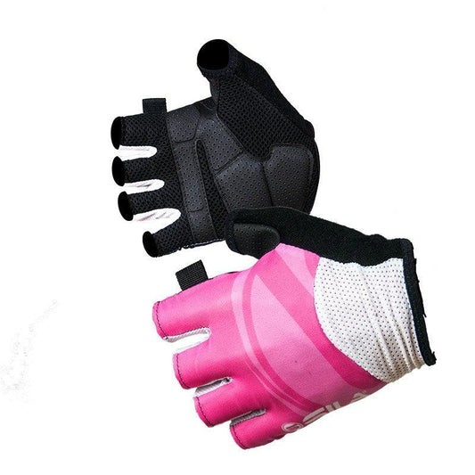 GANTS COURTS ETE SILA - NOIR ROSE Référence 210 A-GANTS SILA SPORT 