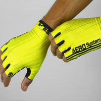 GANTS COURTS PRO AERO SILA - JAUNE FLUO 1508 A-GANTS SILA SPORT 