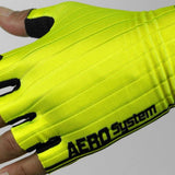 GANTS COURTS PRO AERO SILA - JAUNE FLUO 1508 A-GANTS SILA SPORT 