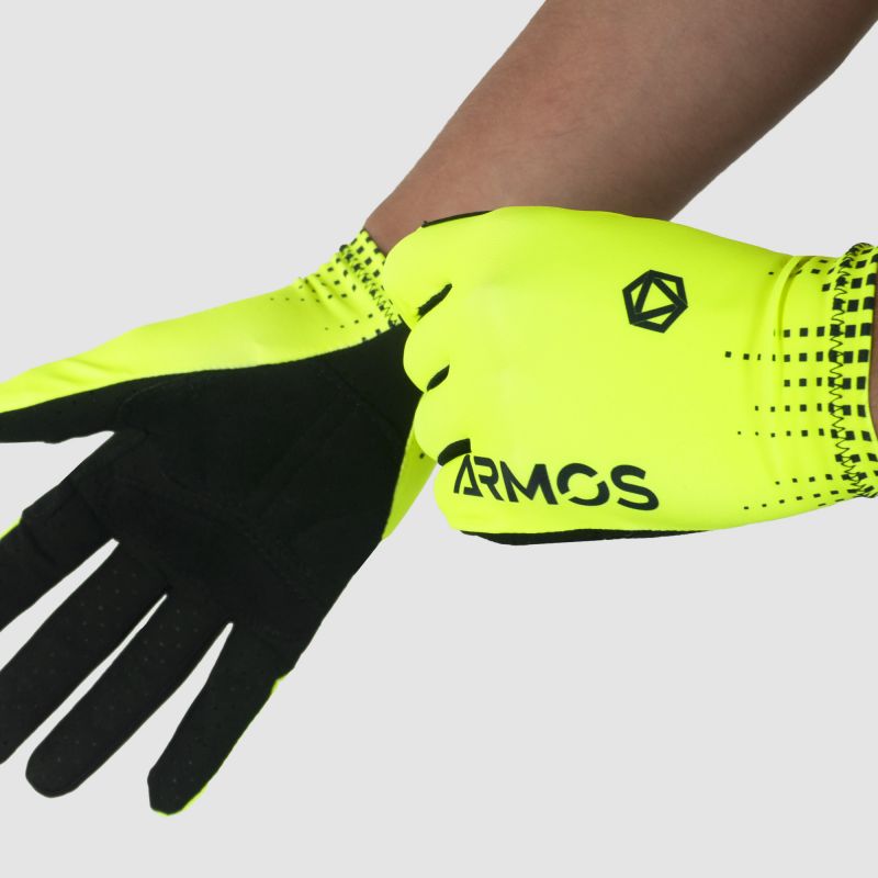 LONG ARMOS MID-SEASON GEL+ FLUO YELLOW GLOVES 3533