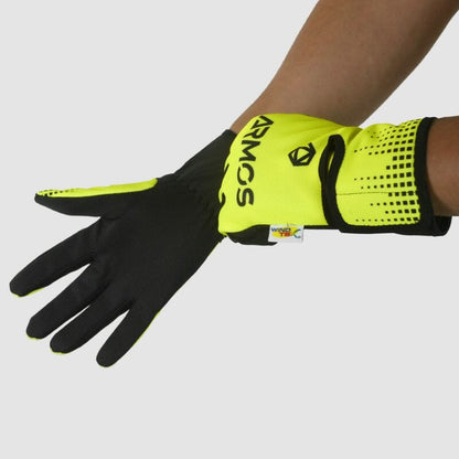 GANTS LONGS AUTOMNE/HIVER ARMOS THERMO JAUNE FLUO A-GANTS LONG SILA SPORT 2XS Jaune Fluo 