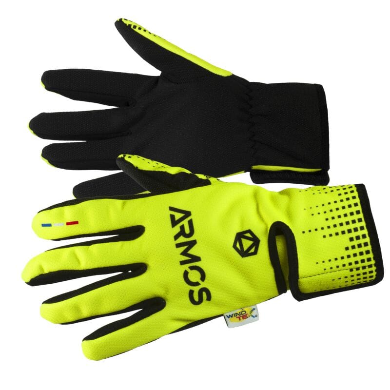 GANTS LONGS AUTOMNE/HIVER ARMOS THERMO JAUNE FLUO A-GANTS LONG SILA SPORT 