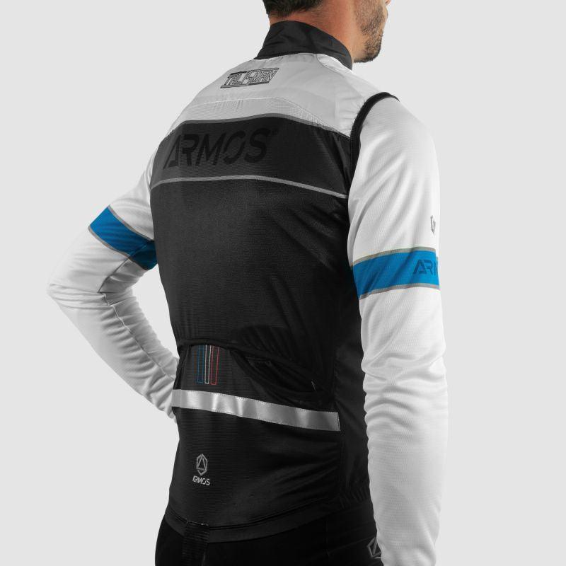 GILET COUPE VENT COMPACT ARMOS TALISMAN BLEU V-GILET SILA SPORT 