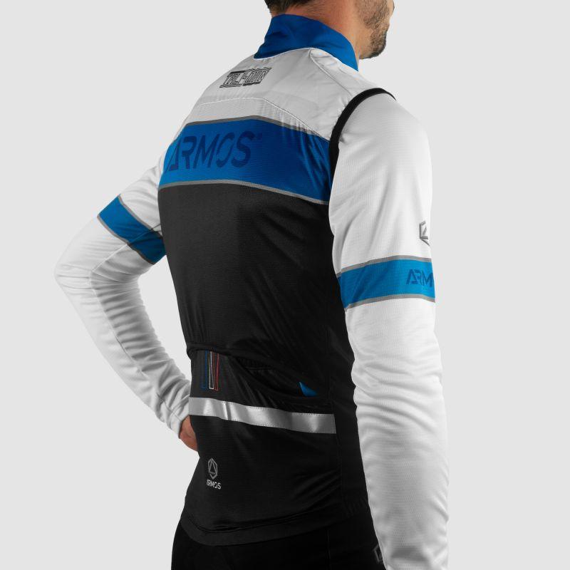 GILET COUPE VENT COMPACT ARMOS TALISMAN BLEU V-GILET SILA SPORT 