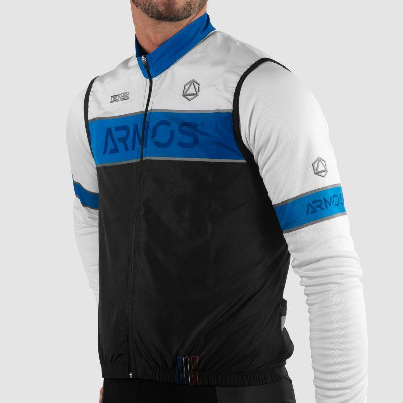 GILET COUPE VENT COMPACT ARMOS TALISMAN BLEU V-GILET SILA SPORT 