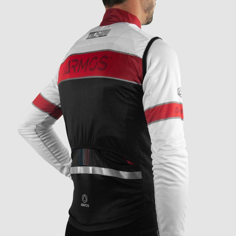 GILET COUPE VENT COMPACT ARMOS TALISMAN ROUGE V-GILET SILA SPORT 