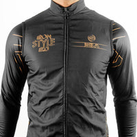 GILET COUPE VENT SILA IRON STYLE 2.0 ORANGE - 2753 V-VESTE SILA SPORTS 