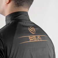 GILET COUPE VENT SILA IRON STYLE 2.0 ORANGE - 2753 V-VESTE SILA SPORTS 