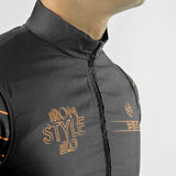 GILET COUPE VENT SILA IRON STYLE 2.0 ORANGE - 2753 V-VESTE SILA SPORTS 