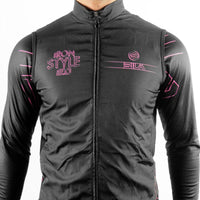 GILET COUPE VENT SILA IRON STYLE 2.0 ROSE V-VESTE SILA SPORTS 