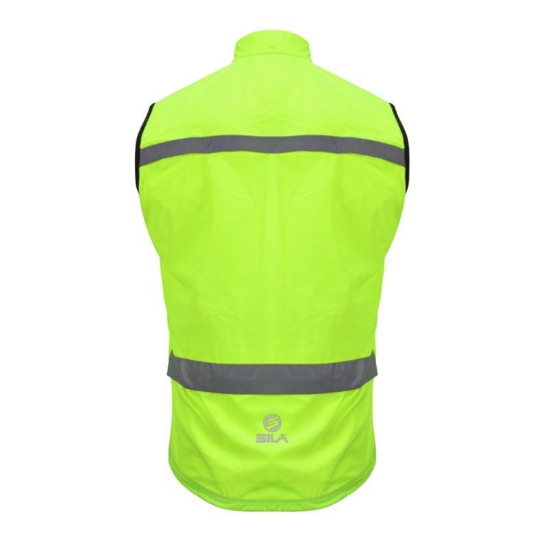 GILET DE SÉCURITÉ SILA FLUO JAUNE V-GILET SILA SPORT 