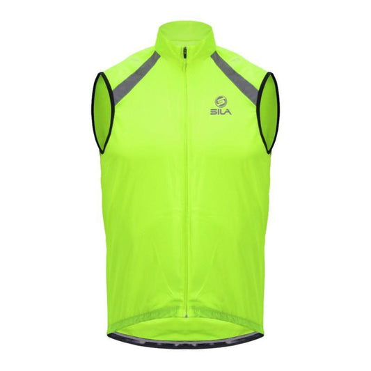 GILET DE SÉCURITÉ SILA FLUO JAUNE V-GILET SILA SPORT 