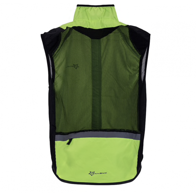 GILET ROCKBROS RÉFLÉCHISSANT - JAUNE   1839