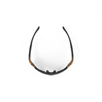 LUNETTE LIGNE DE COUPE ADRE BRONZE FADE AVEC VERRES SMOKE BLACK FADE BLACK BUMPERS E-LUNETTES RUDY PROJECT 