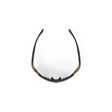 LUNETTE LIGNE DE COUPE ADRE BRONZE FADE AVEC VERRES SMOKE BLACK FADE BLACK BUMPERS E-LUNETTES RUDY PROJECT 