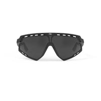 LUNETTES DEFENDER / MONTURE NOIR MAT ET VERRES NOIR FUMÉE PARE-CHOCS NOIRS E-LUNETTES RUDY PROJECT 
