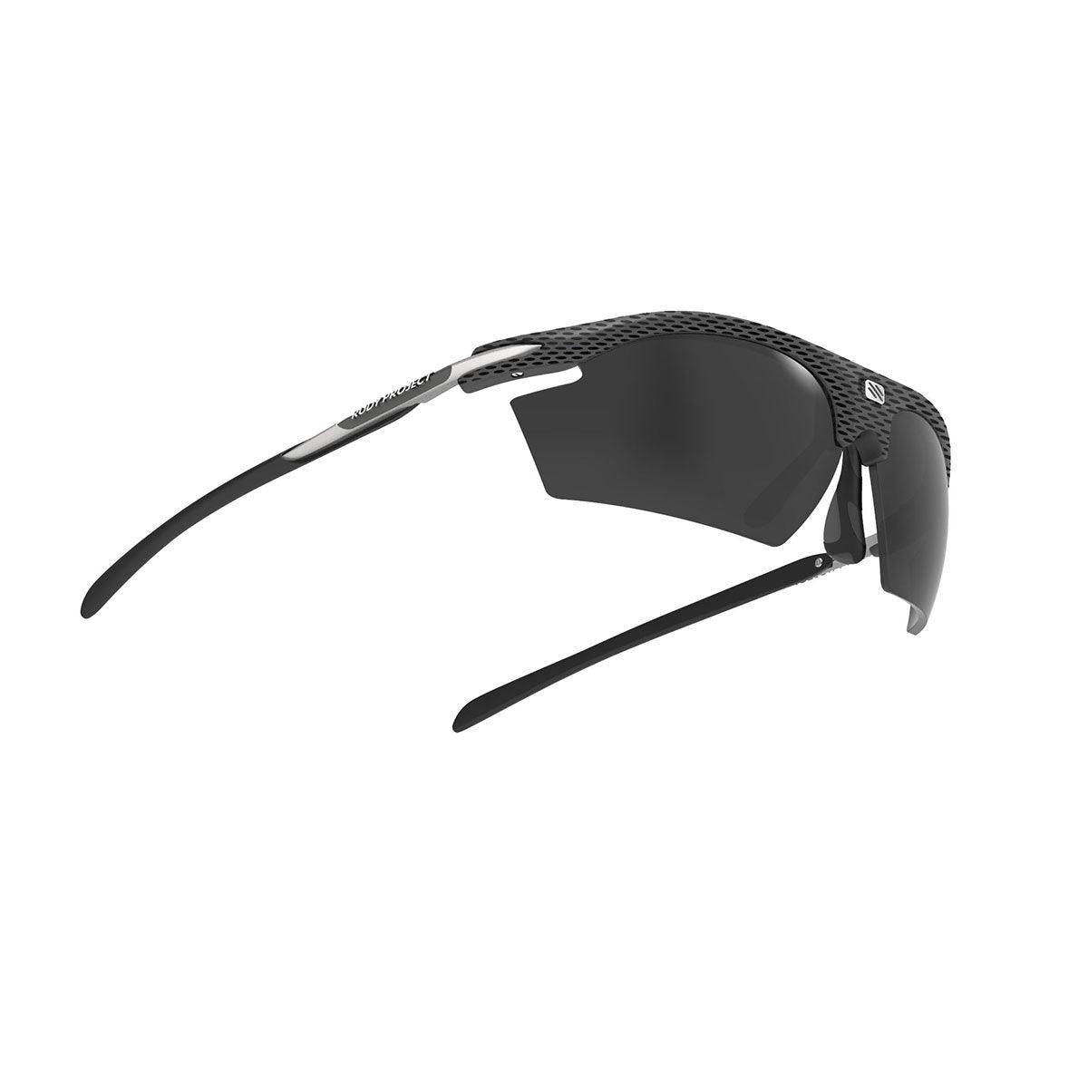 LUNETTES RYDON MONTURE RYDON CADRE EN CARBONE RYDON ET VERRES NOIRS FUMÉE SKU SP531014-0000 E-LUNETTES RUDY PROJECT 