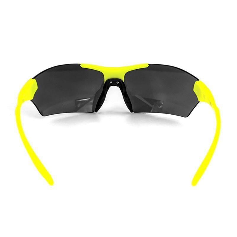 LUNETTES SILA TIGRO - JAUNE FLUO - VERRES MIRROR 1790 E-LUNETTES SILA SPORT 