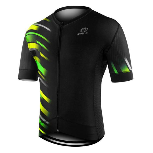 MAILLOT ELITE ROAD ARMOS COMÈTE JAUNE/VERT FLUO MC V-MAILLOT SILA SPORTS XS JAUNE/VERT FLUO 
