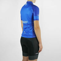MAILLOT FEMME SILA AZALEA STYLE - BLEU - Manches courtes Référence 2931 - Bleu V-MAILLOT SILA SPORTS 