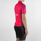 MAILLOT FEMME SILA AZALEA STYLE - ROSE - Manches courtes Référence 2932 - M - Rose V-MAILLOT SILA SPORTS 