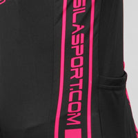 MAILLOT FLUO STYLE 3 ROSE MANCHES COURTES R-VÊTEMENT SILA SPORT 