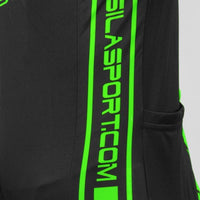 MAILLOT FLUO STYLE 3 VERT MANCHES COURTES 1219 V-MAILLOT SILA SPORT 