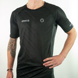 MAILLOT MC RUNNING HOMME PERFO ARMOS LEGEND NOIR V-MAILLOT SILA SPORTS 