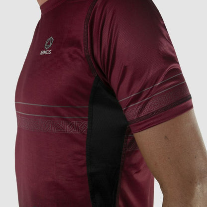 MAILLOT MC RUNNING HOMME PRO ULTRALIGHT EPIC GRENAT V-MAILLOT SILA SPORT 