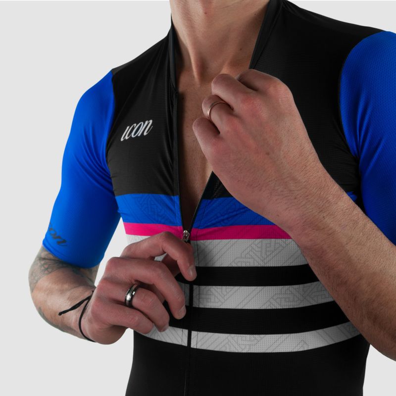 MAILLOT PRO LIGHT ARMOS ICON BLEU MC   3202 2026