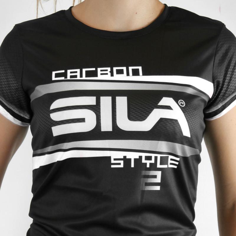 MAILLOT RUNNING FEMME - SILA CARBON STYLE 2 - BLANC - MC 1707 M-RUNNING SILA SPORT 