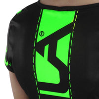 MAILLOT RUNNING FEMME - SILA FLUO STYLE 3 VERT - Manches courtes 1288-F M-RUNNING SILA SPORT 