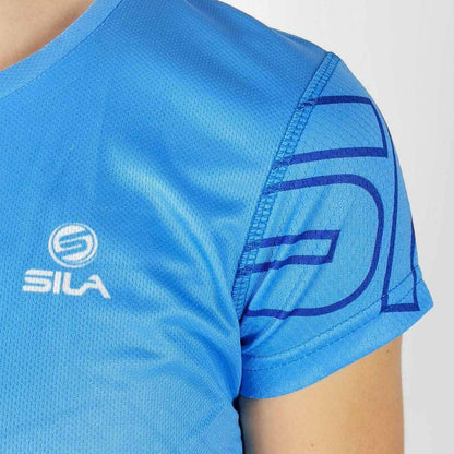 MAILLOT RUNNING FEMME SILA VORTEX - BLEU Référence 2225 - V-MAILLOT SILA SPORT 