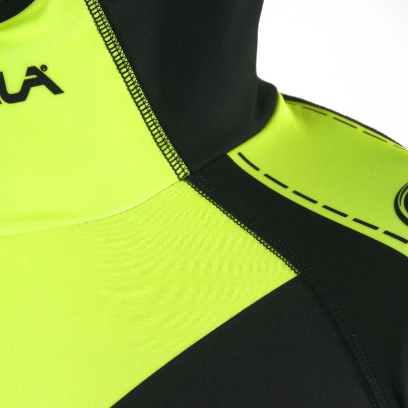 MAILLOT RUNNING HIVER - SILA FLUO STYLE 3 - JAUNES 1913 V-MAILLOT SILA SPORT 