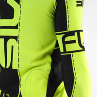 MAILLOT RUNNING HIVER - SILA FLUO STYLE 3 - JAUNES 1913 V-MAILLOT SILA SPORT 