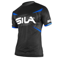 MAILLOT RUNNING HOMME - PRO ULTRALIGHT - SILA TEAM - CYAN - MC 1669 M-RUNNING SILA SPORT S 1669 COULEUR CYAN