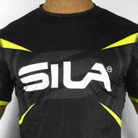 MAILLOT RUNNING HOMME - PRO ULTRALIGHT - SILA TEAM - JAUNE FLUO - MC 1666 M-RUNNING SILA SPORT 