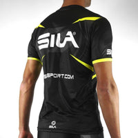 MAILLOT RUNNING HOMME - PRO ULTRALIGHT - SILA TEAM - JAUNE FLUO - MC 1666 M-RUNNING SILA SPORT 