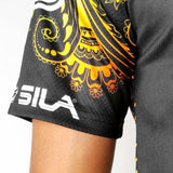 MAILLOT RUNNING HOMME SILA ALOHA STYLE - NOIR MULTICOLOR Référence 2230 V-MAILLOT SILA SPORT 