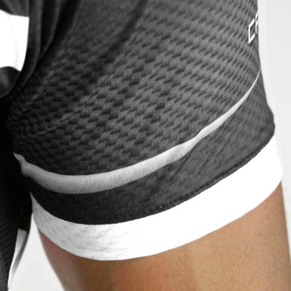 MAILLOT RUNNING HOMME - SILA CARBON STYLE 2 - BLANC 1703 M-RUNNING SILA SPORT 