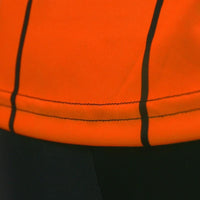 MAILLOT RUNNING HOMME - SILA FLUO STYLE 3 ORANGE - MANCHES COURTES M-RUNNING SILA SPORT 