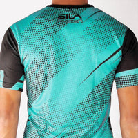 MAILLOT RUNNING HOMME SILA FUSION - EMERAUDE Référence 2224 - V-MAILLOT SILA SPORTS 