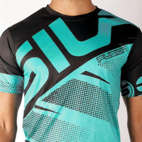 MAILLOT RUNNING HOMME SILA FUSION - EMERAUDE Référence 2224 - V-MAILLOT SILA SPORTS 